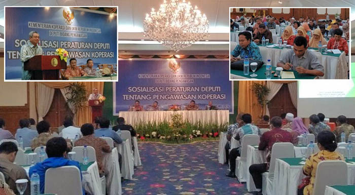 Kemenkop UKM di Mataram Sosialisasikan Peraturan Deputi tentang Pengawasan Koperasi 